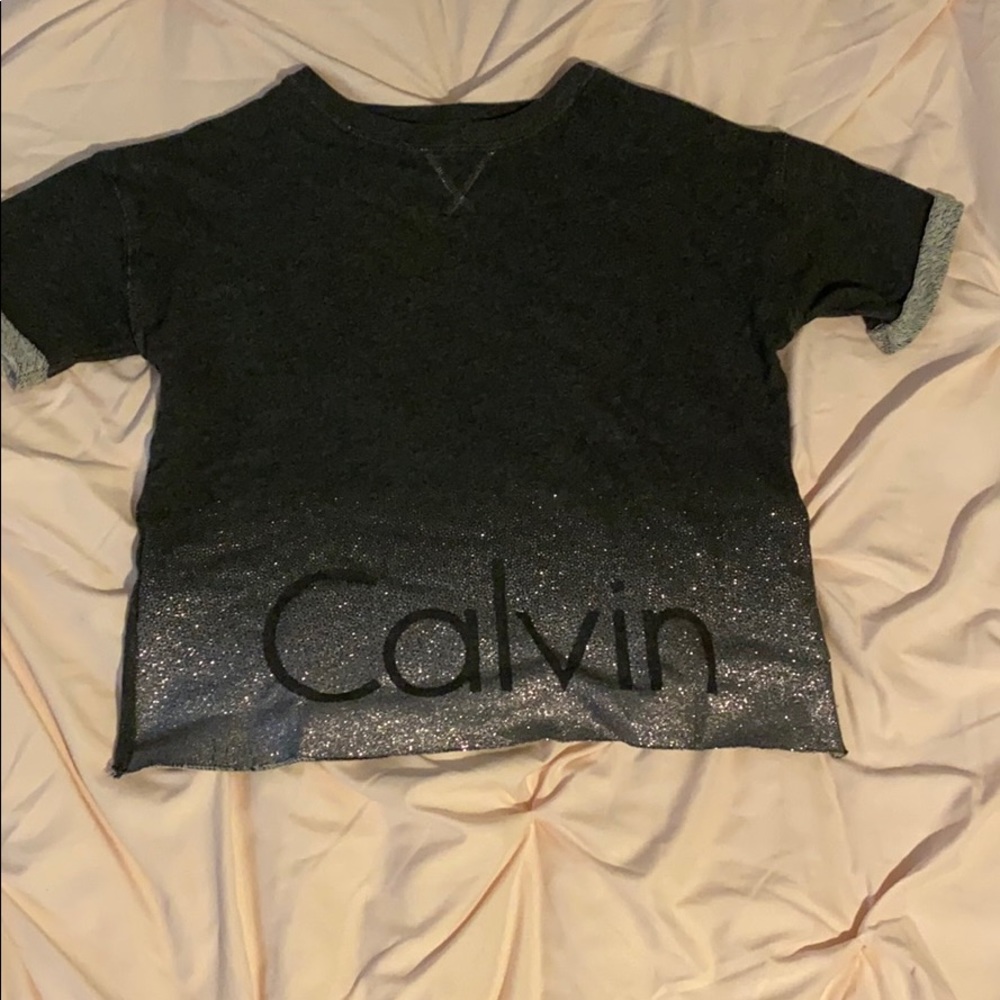 Calvin Klein Sweatshirt Material Shirt